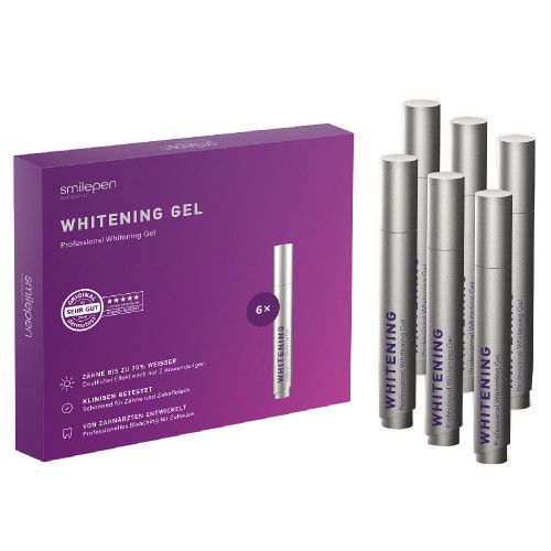 Whitening Gel Pen 6 x 5ml