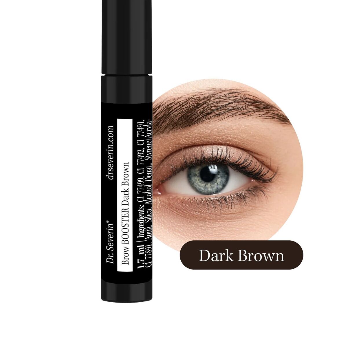 Brow Liner & Booster 2-in-1 Augenbrauen Serum  Dark