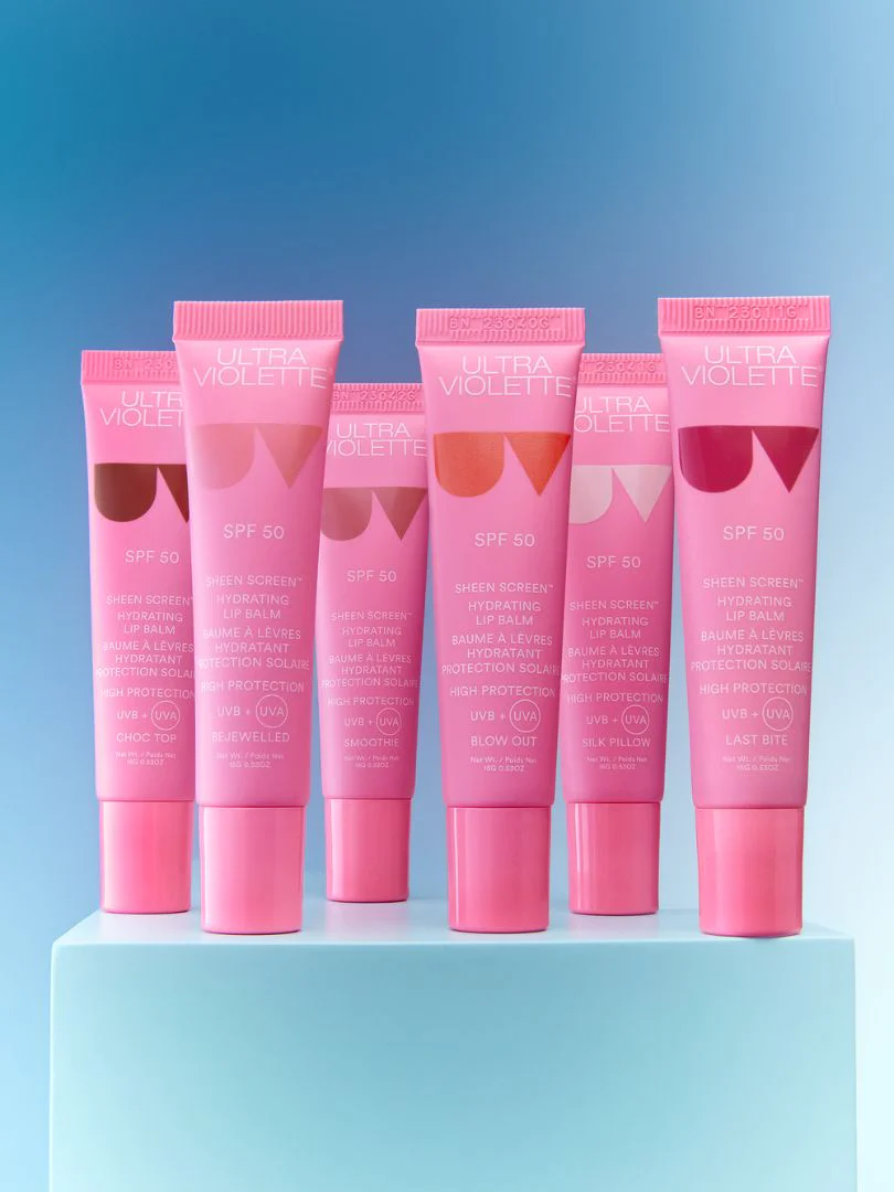 NEW Sheen Screen Hydrating Lip Balm SPF50 div. Farben